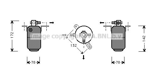 AVA QUALITY COOLING Kuivain, ilmastointilaite MSD005